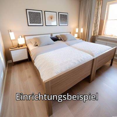 Beispiel Schlafzimmer Erdgeschoss