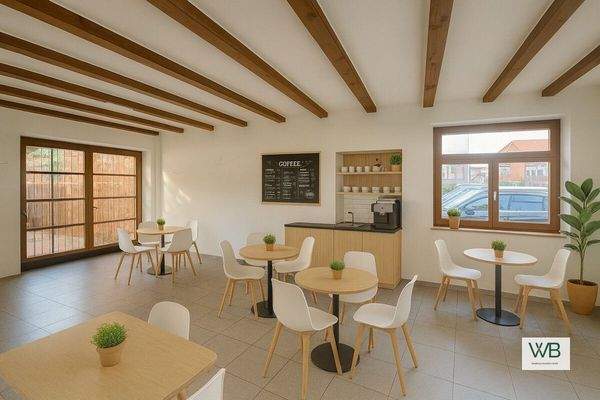 Verkaufsraum virtuell eingerichtet