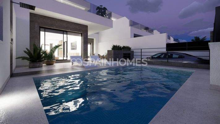 Modern 3 Bedroom Houses with Private Pool in Dolores