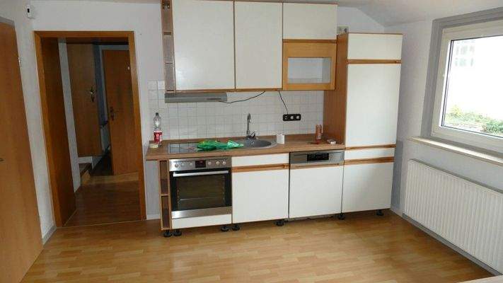 Küche im Dachgeschoss