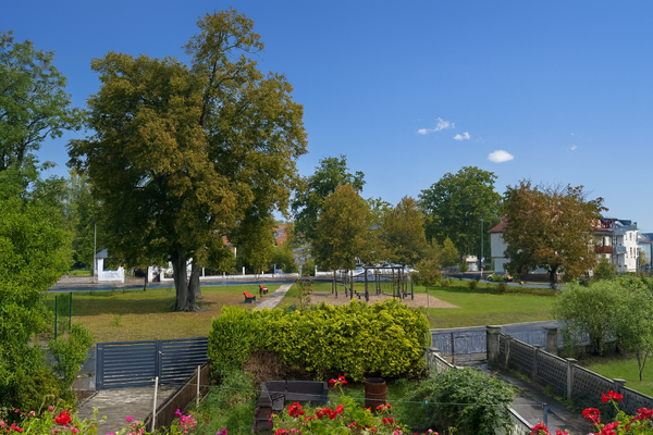 Blick vom Balkon Hinterhaus