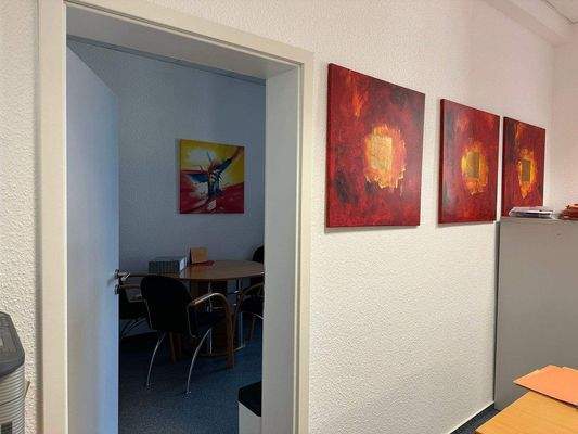 Blick in die Küche/ Sozialraum 