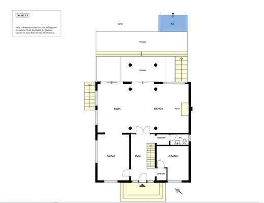 Grundriss Erdgeschoss 