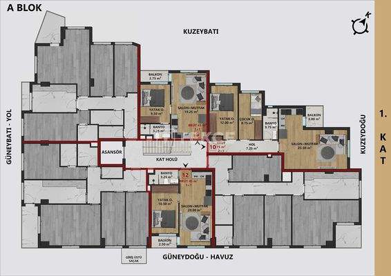 Apartments in Antalya Near the Sea and Shopping Centre