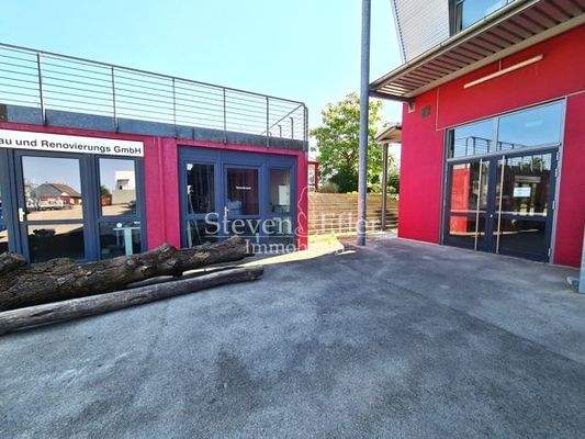 Pavillon auf der Rückseite