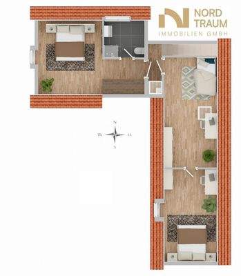 Grundriss Dachgeschoss