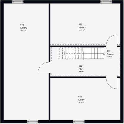 Grundriss Keller