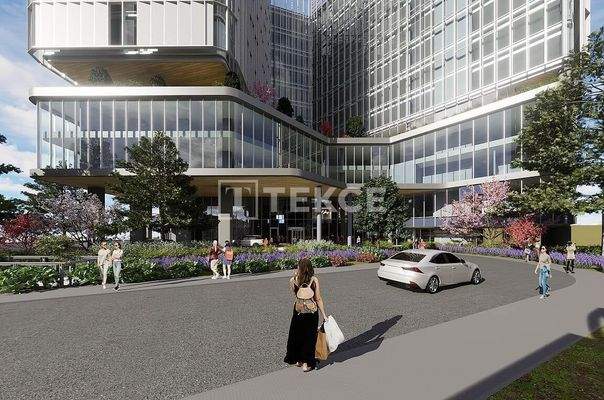 Shops in Shopping Mall Concept Project in Istanbul Kadıköy