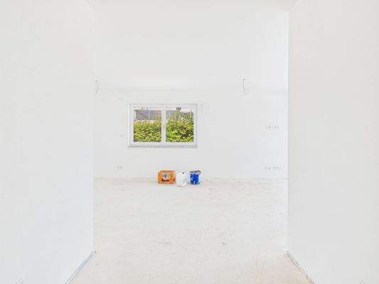 Blick Richtung Wohnbereich