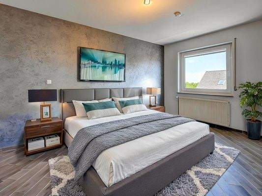 Beispielmöblierung Schlafzimmer 2