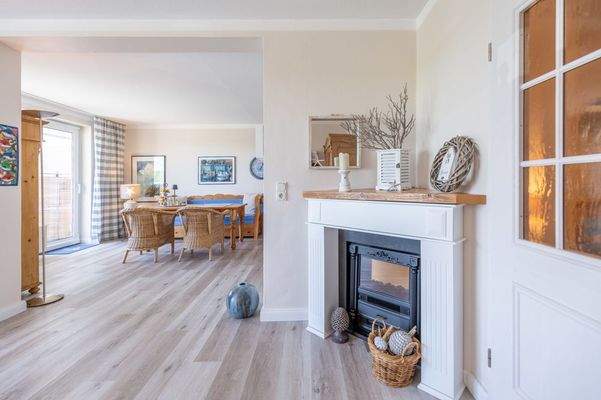 E-Kamin sorgt für wohliges Ambiente