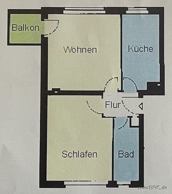 Grundriss Steglitzer Damm 20d_