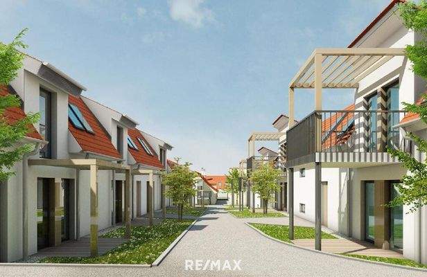 Wohnanlage Visualisierung