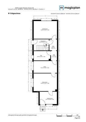 Grundriss Erdgeschoss Exposé