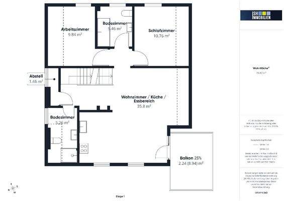 Grundriss OG (1. Etage)