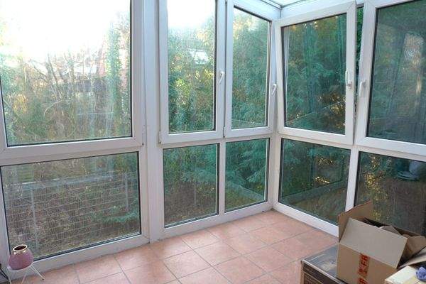 Balkon mit Wintergarten