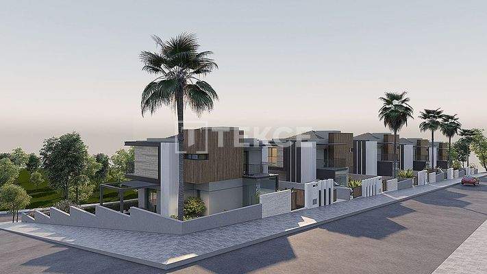 New Villas with Pools near the Beach in İzmir Güzelbahçe