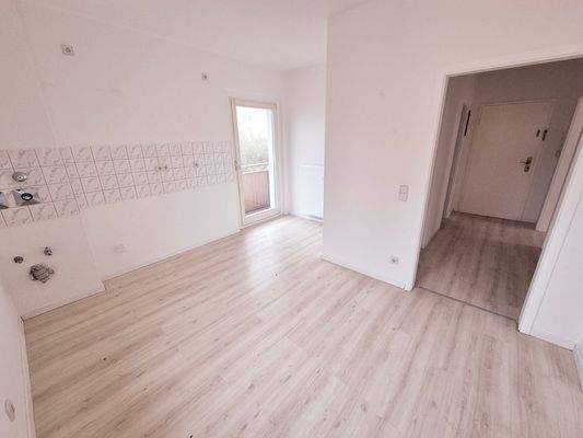 Leerer Raum mit Balkon