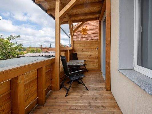 Balkon Ferienhaus