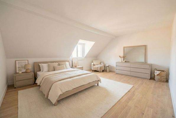 Schlafen Dach saniert