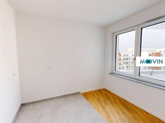 Ansicht V: Wohn- und Esszimmer mit offenem Küchenbereich