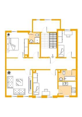 Grundriss Dachgeschoss