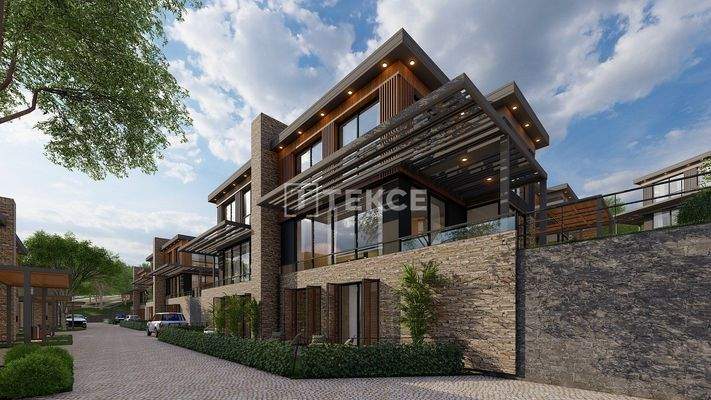 Semi-Detached Villas near the Bus Terminal in İstanbul Ümraniye