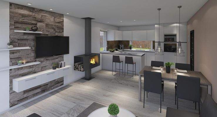 Wohn- und Essbereich 4