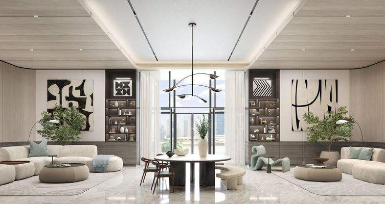 One River Point_Lobby Lounge_