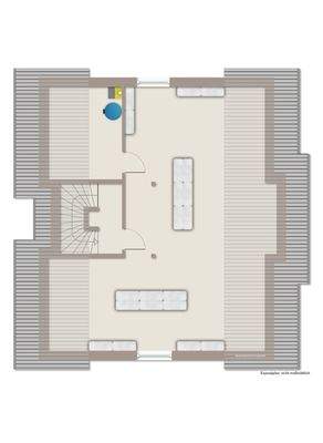 Grundriss Spitzboden