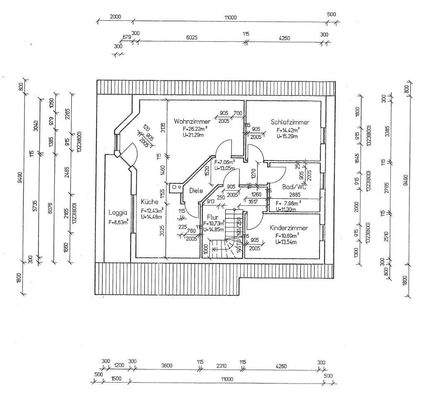 Grundriss Obergeschoss
