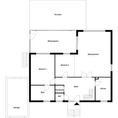 Grundriss Erdgeschoss