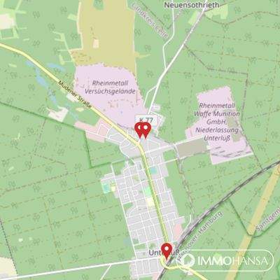 Mikrolage der Objekte