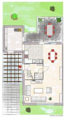Exposéplan Erdgeschoss