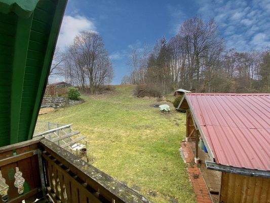 Ausblick Balkon - DG Wohnung