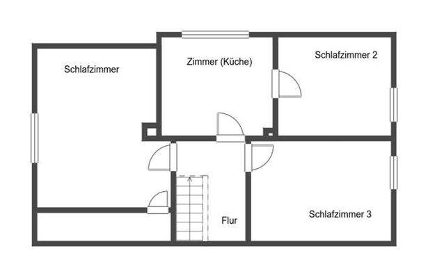 Grundriss Skizze 1.OG