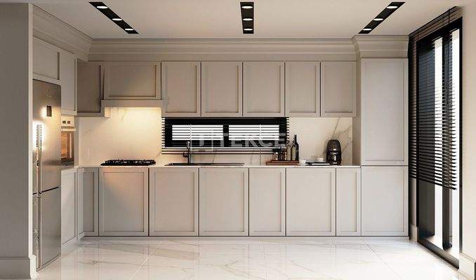 Villas with Pools and Indoor Parking in Döşemealtı Antalya