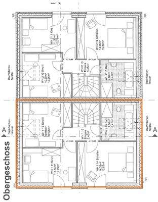 Grundriss OG - Haus 1