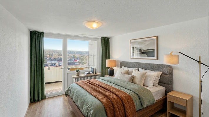 Schlafzimmer visualisiert