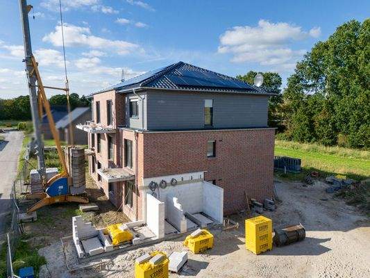 Blick auf die Immobilie