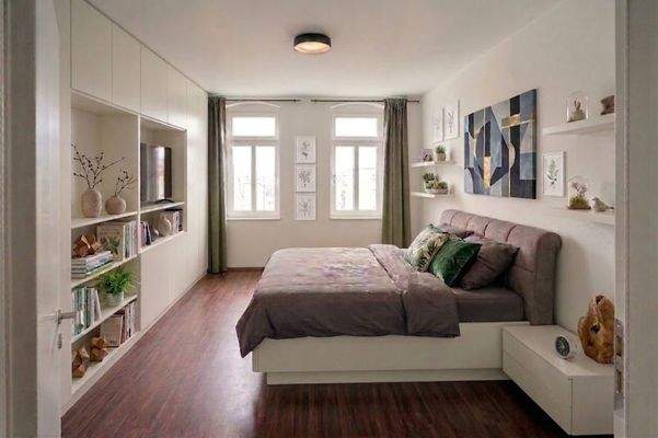 Schlafzimmer (visualisiert)