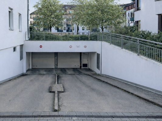 Tiefgarageneinfahrt
