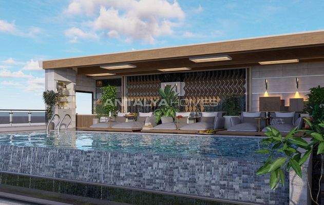 Modern Flats in Hotel-Style Complex in Demirtaş, Alanya