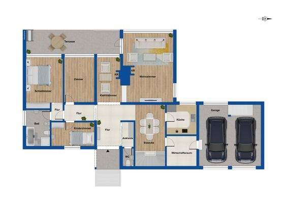 Grundriss Erdgeschoss