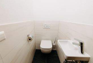 Gäste WC im Vorraum