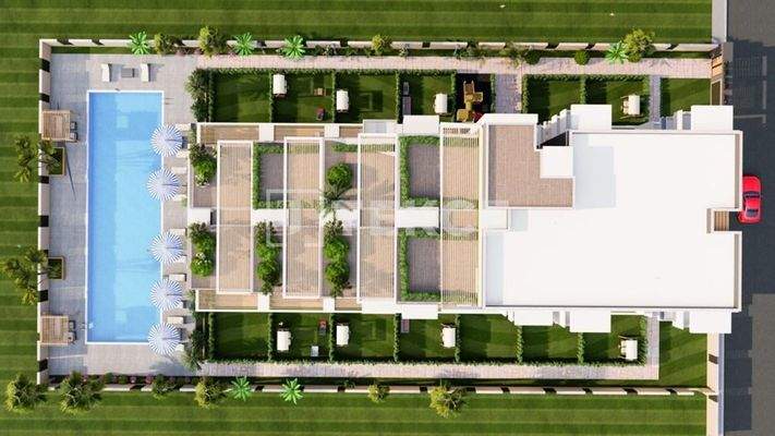 Apartments in a Complex with Terraces in Antalya Altintas