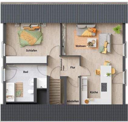 OG mit Einliegerwohnung