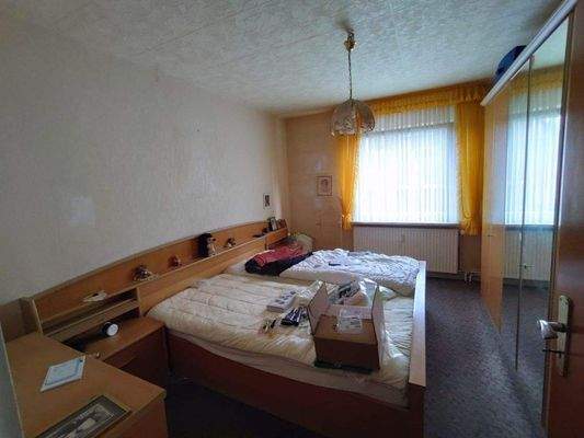 Wohnung im Obergeschoss Schlafzimmer