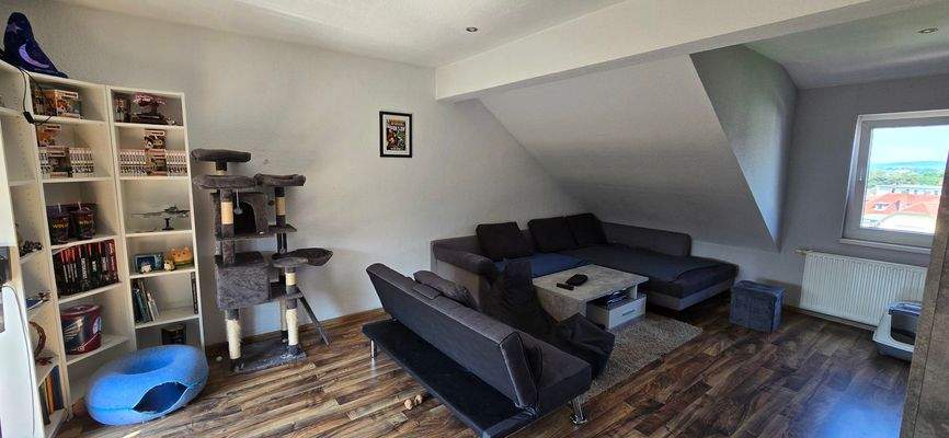 Wohnbereich im DG
