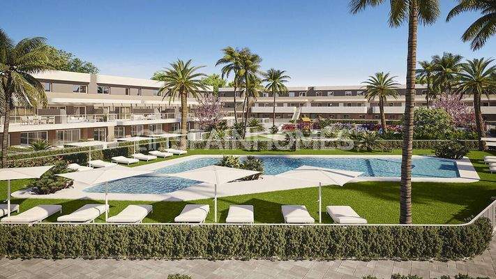 Stylish 3-Bedroom Flats in a Golfside Complex in Monforte del Cid